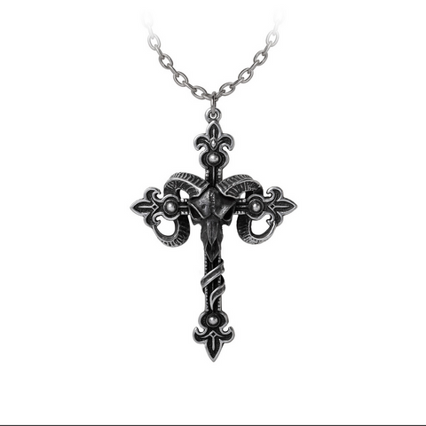Cross of Baphomet Necklace