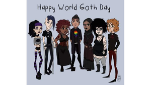 World Goth Day May 22 2022 !!! Give aways :D win free prizes