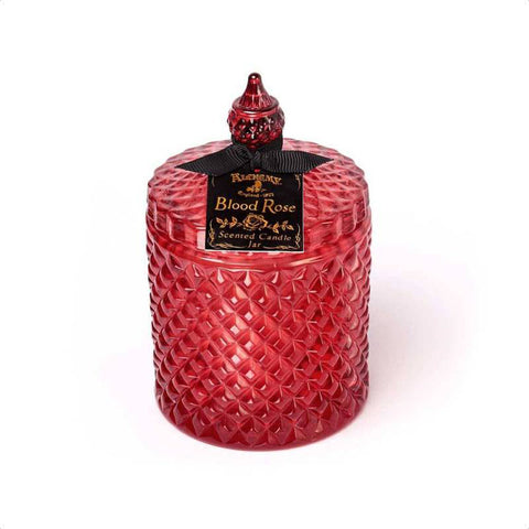 Scented Boudoir Candle Jar - Blood Rose (Large)