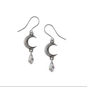 Moon - Crystal Earrings