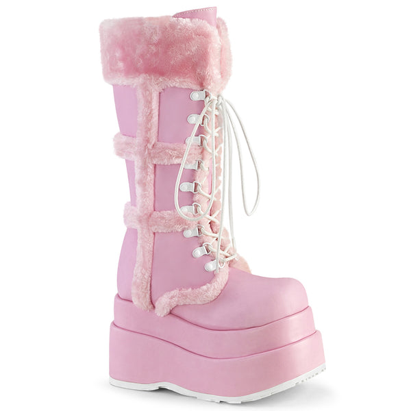 Platform 2025 boots pink