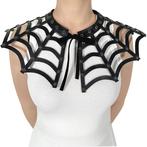 Spiderweb Cut Out Collar