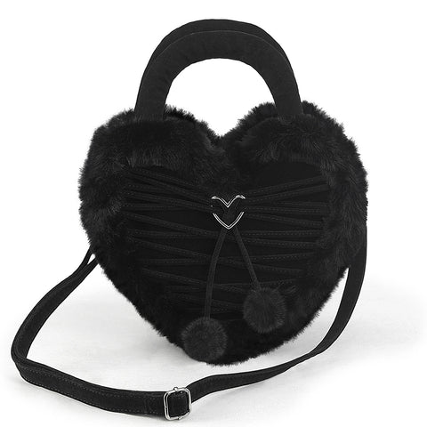 Demonia Faux fur handbags