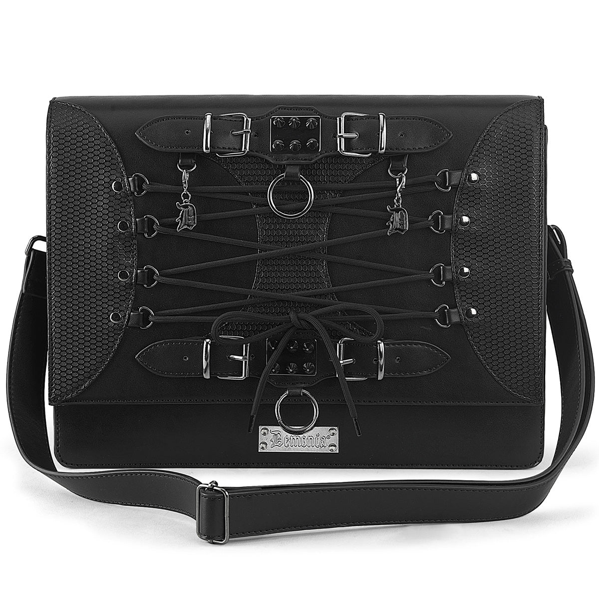 Blk Vegan Leather handbag