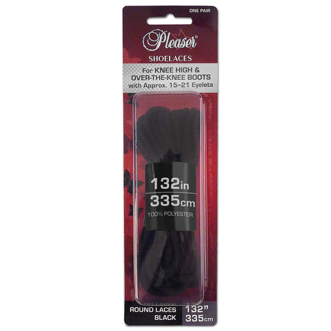 PLEASER Knee High Boot Shoe Laces 11 ft (335 cm)