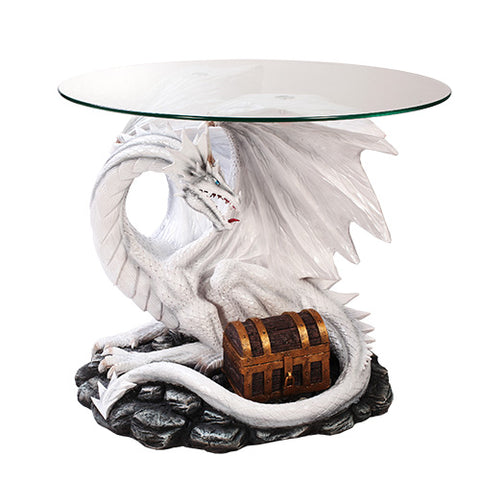 White dragon coffee table