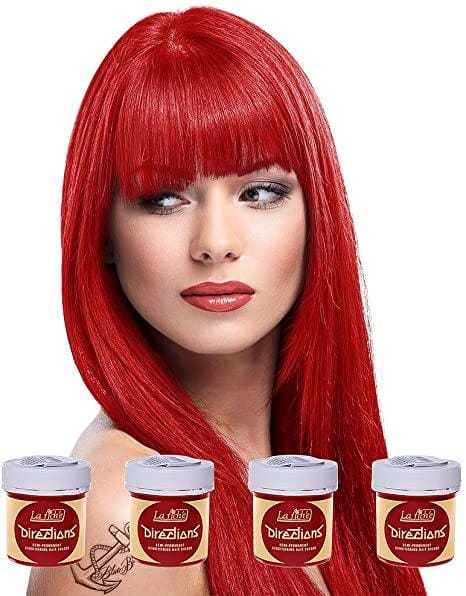 Pillarbox Red Directions Semi-Permanent Hair Colour