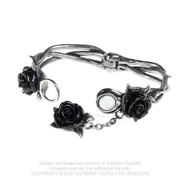 Wild Black Rose Bracelet