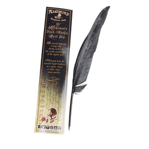 The Alchemist's Black Feather Pen