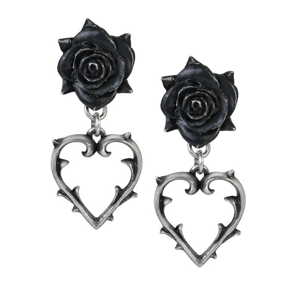 Wounded Love Earrings - Goth Unite 
