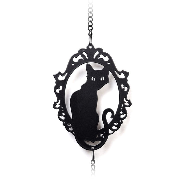 Feline Silhouette Hanging Decoration