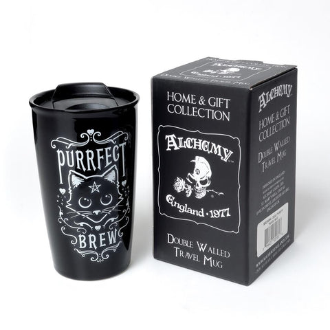 Purrfect Brew Double Walled Mug