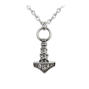 Thor's Hammer Amulet Pendant - Goth Unite 