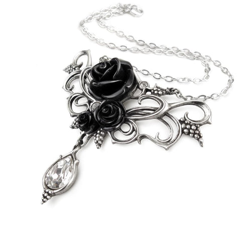 Bacchanal Rose Necklace - Goth Unite 