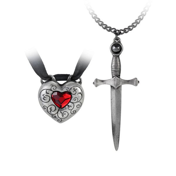Love is King Necklace - Goth Unite 