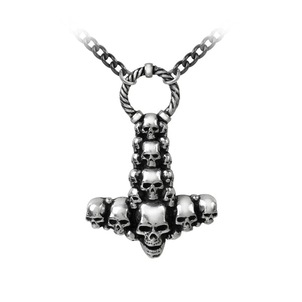 Skullhammer Pendant - Goth Unite 