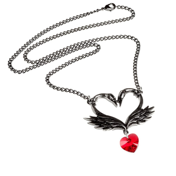 The Black Swan Romance Necklace - Goth Unite 