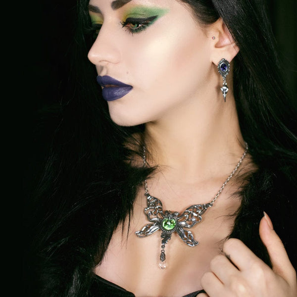 Le Phantom Vert Necklace - Goth Unite 