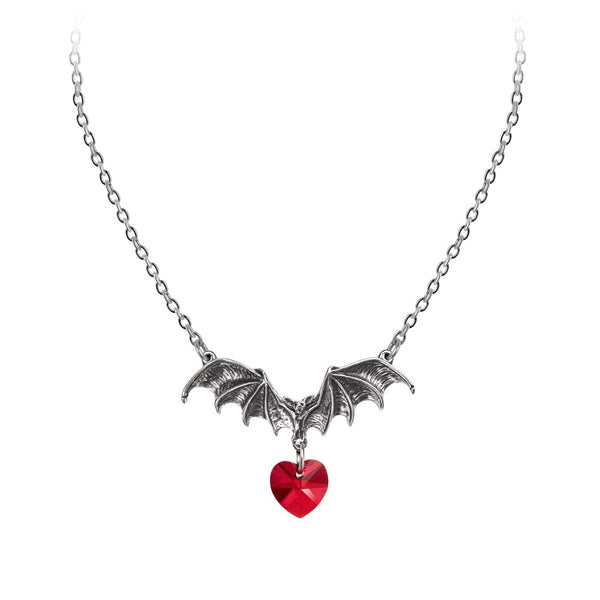 Vampire Loveheart Pendant - Goth Unite 