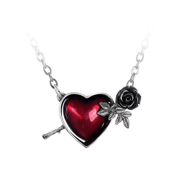 Wounded By Love Necklace - Goth Unite 