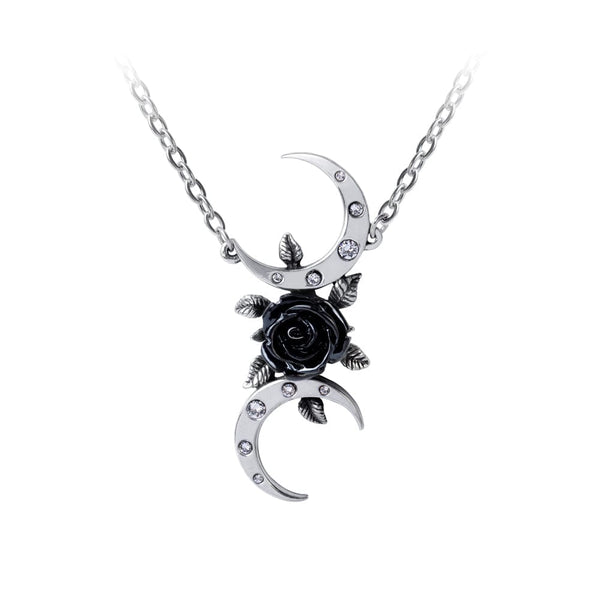 The Black Goddess Necklace - Goth Unite 