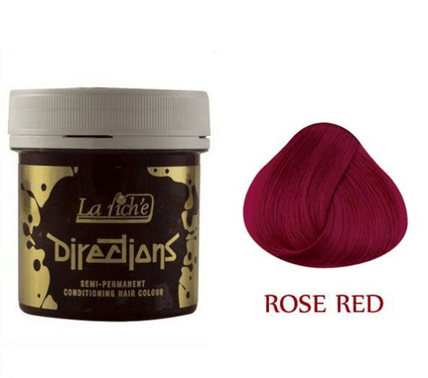 Rose Red Directions Semi-Permanent Hair Colour