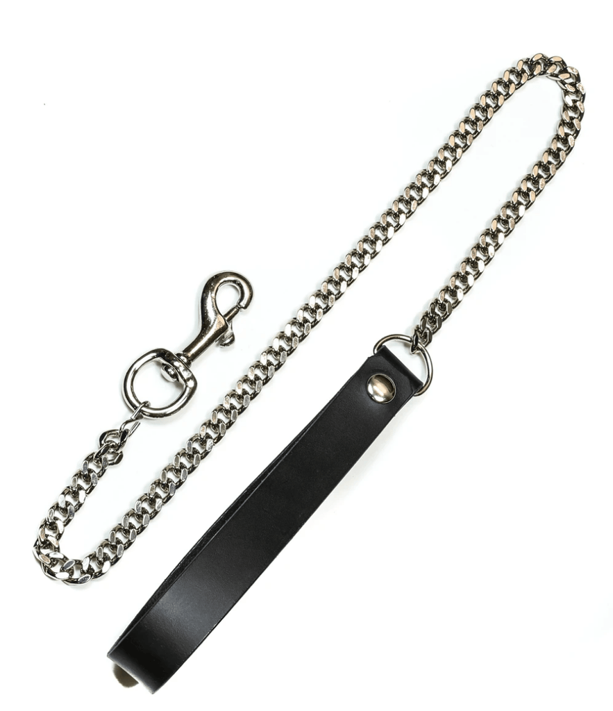 DIAMOND CUT CHAIN LEASH