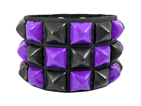Classic purple black bracelet