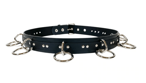 D-Ring leather belt