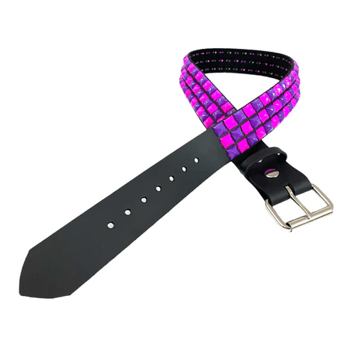 purple pink stub belt