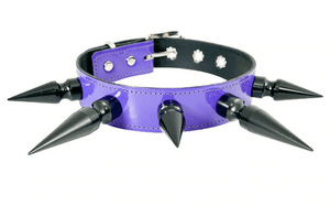 pvc leather collars