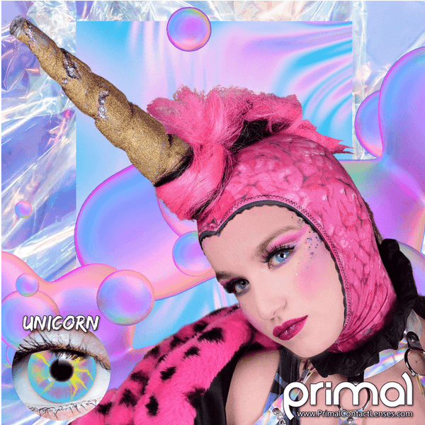 PRIMAL® Unicorn - Rainbow Colored Contact Lenses