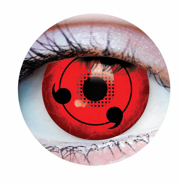 PRIMAL® Sharingan - Red Cosplay Contact Lenses