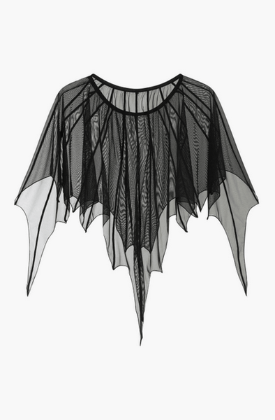 Necessary Evil Persephone Bat Wings Layer Top Or Skirt