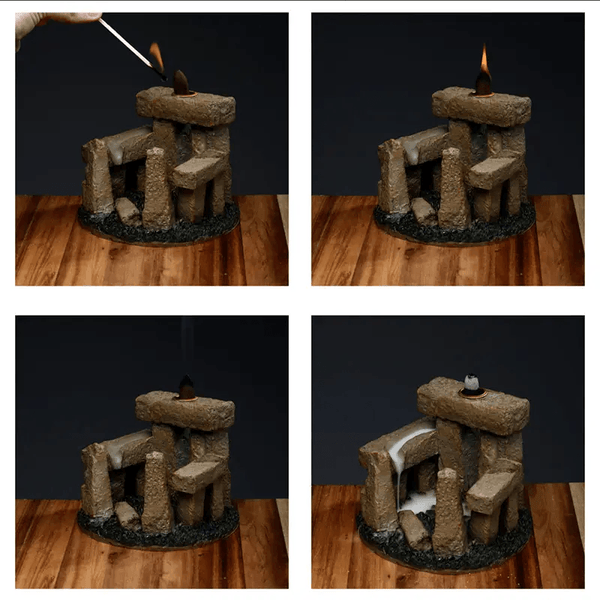 Stone Circle Backflow Incense Burner