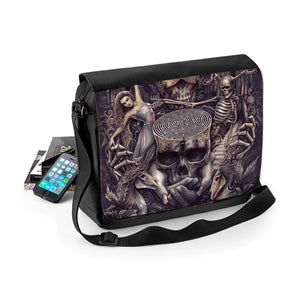 Labyrinth - Messenger Bag with artwork by Chris Lovell